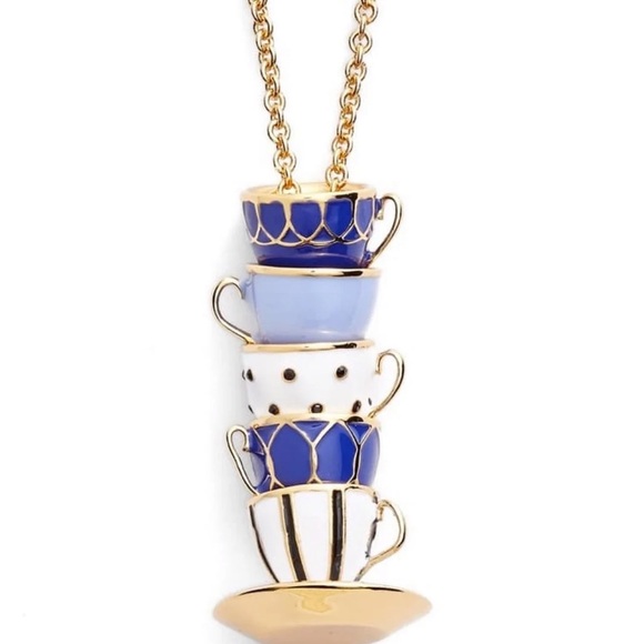 kate spade Jewelry - $128 Kate Spade tea time teacup pendant